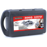 Dumbellset - 30 kg Chroom Gietijzer - Chroom