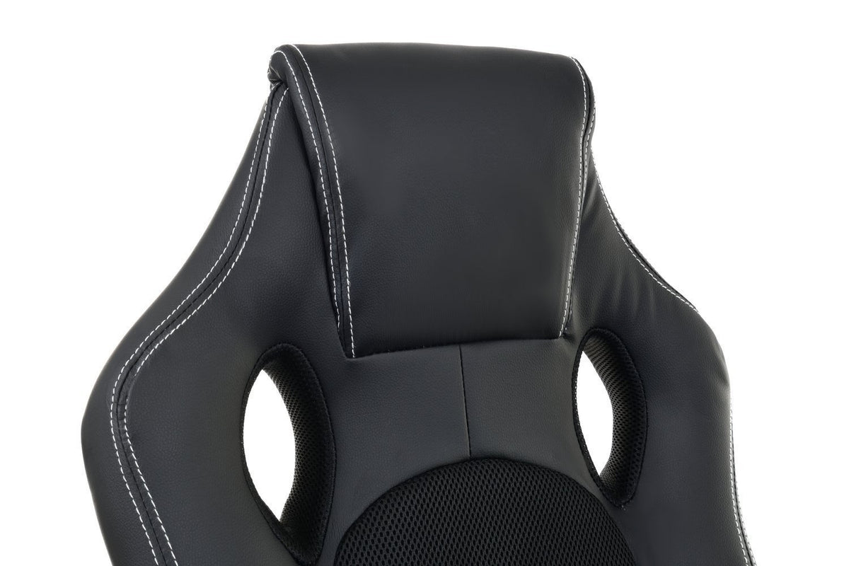GAMINGSTOEL - Ergonomisch-Comfortabel-Draaibaar - Zwart