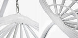 HANGSTOEL - Staalconstructie 125kg - Wit/Beige