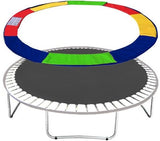 Trampoline rand - robuust weerbestendig PVC - 366 cm regenboog