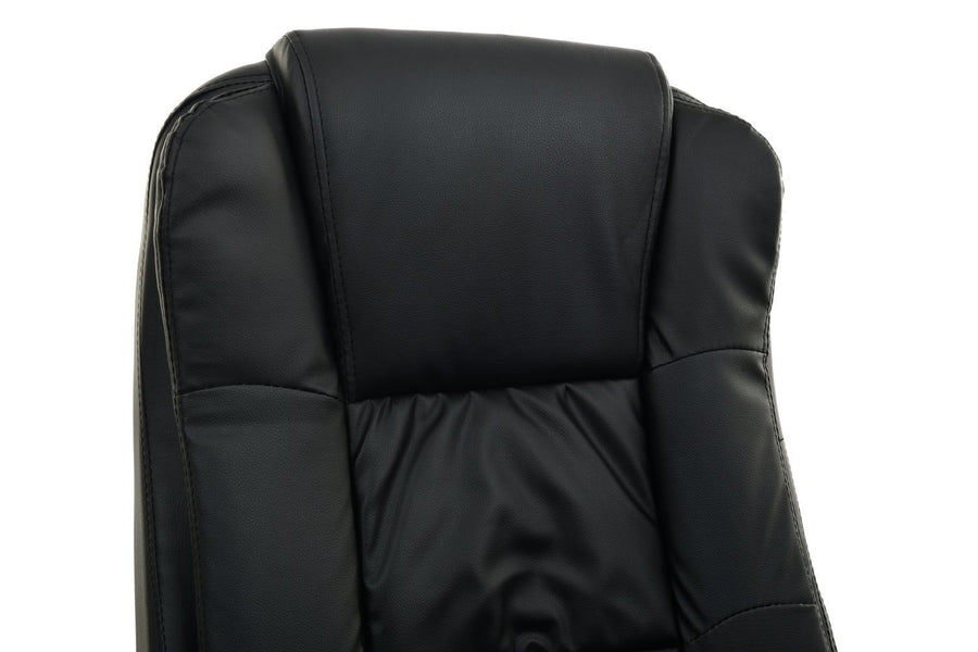 BUREAUSTOEL - Memory Foam - Verstelbaar - Zwart
