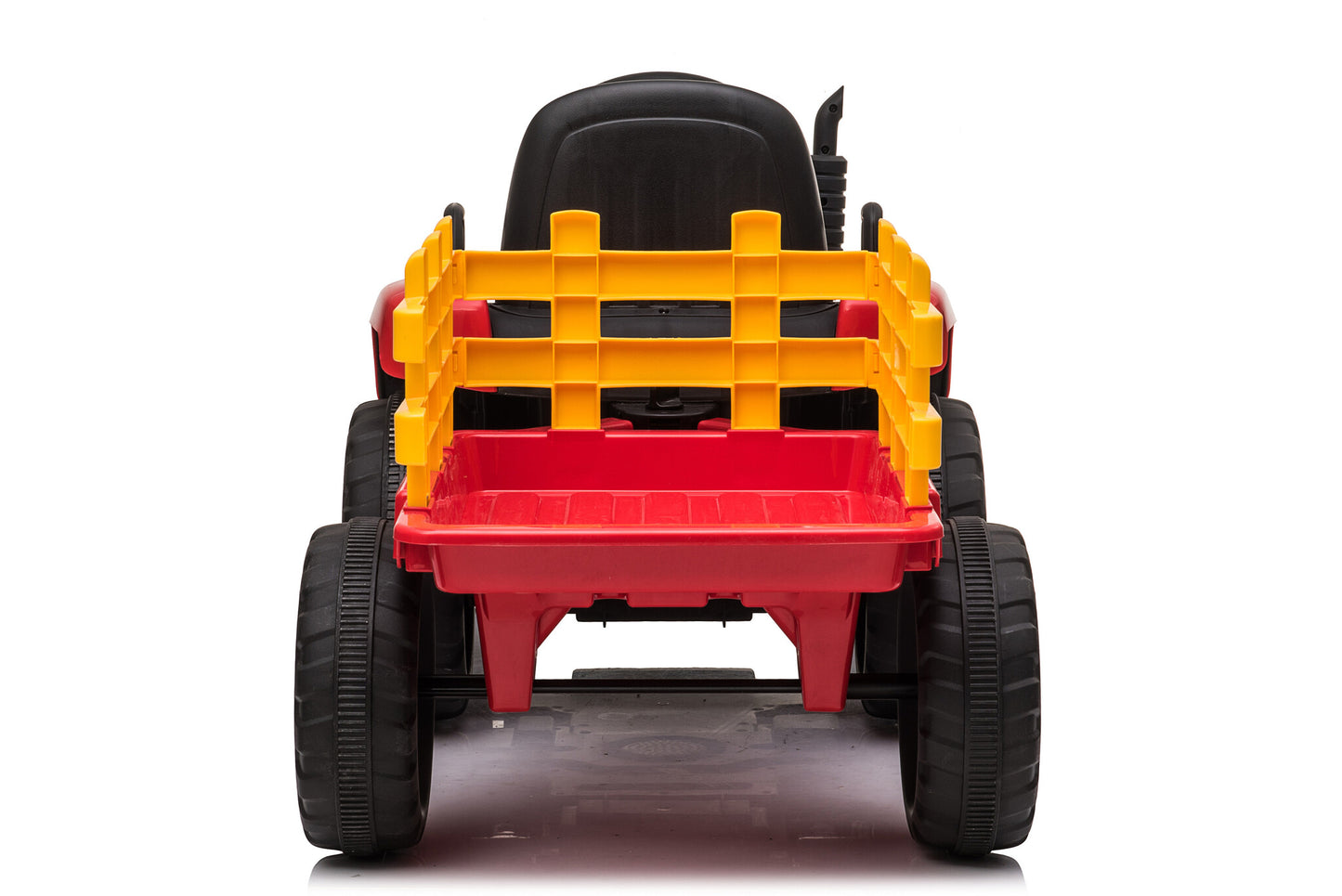 elektrisch bestuurbare tractor - 2x45W motoren - rood