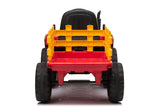 elektrisch bestuurbare tractor - 2x45W motoren - rood