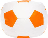 Zitzak - Eco-leer, 325L, scheurvast - Oranje/Wit