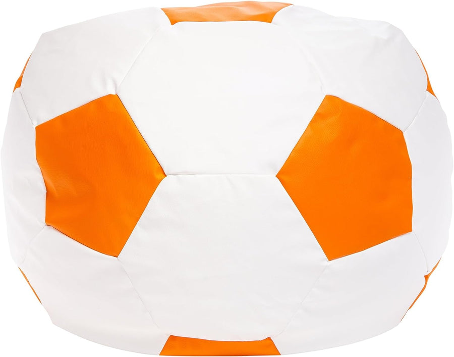 Zitzak - Eco-leer, 325L, scheurvast - Oranje/Wit