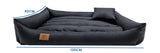 Hondenmand - waterdicht-wasbaar-anti-slip - 120x90 cm