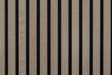 Akoestische Wandpanelen 270×60 cm Grey Oak – Echt Houtfineer