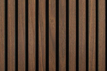 Akoestische Wandpanelen 270×60 cm Dark Smoked Oak – Echt  Houtfineer