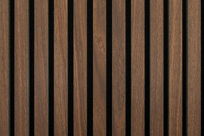 Akoestische Wandpanelen 270×60 cm Dark Smoked Oak – Echt  Houtfineer