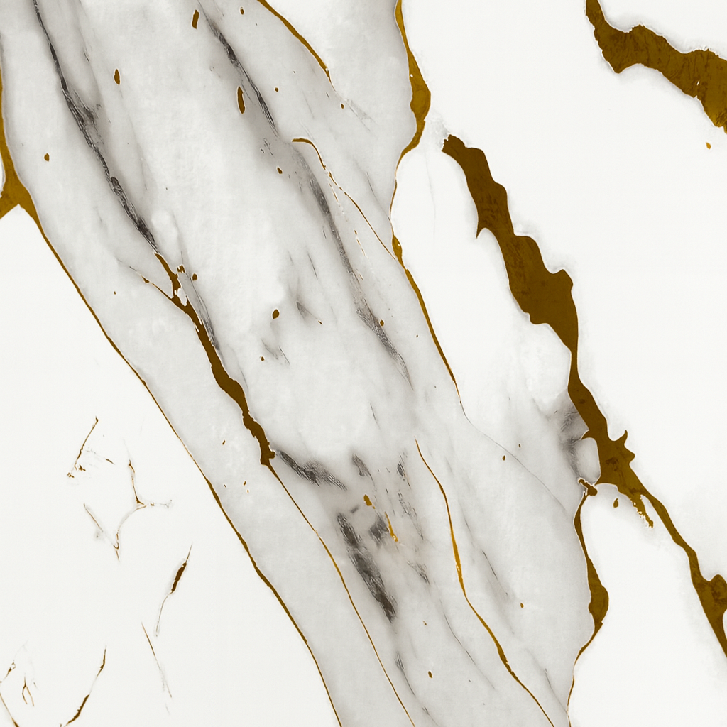 PVC Wandpaneel Dubai Gold Goud Hoogglans – Waterdicht 280×122 cm