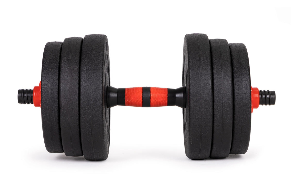 Dumbbells - verstelbaar 40 kg - zwart