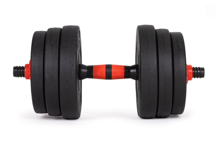 Dumbbells - verstelbaar 40 kg - zwart