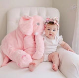 KNUFFEL OLIFANT - Zacht Pluche 45cm - Roze