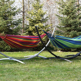 Hangmatstandaard - 2-in-1 Frame - 220 kg - Zwart
