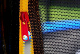 Trampoline - 404 cm met veiligheidsnet en ladder - blauw