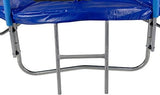 Trampoline - veiligheidsnet & ladder - 244 cm blauw/zwart