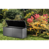 Kussenbox - Weerbestendig Kunststof - 390L - Zwart