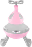 Wiggle-car - LED-verlichte wielen - Roze