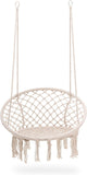 Hangstoel - Stalen Rand - Katoenen Koord - 60 cm - Binnen/Buiten