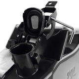 JERRYCAN - 20L Metaal Inclusief Schenktuit - Zwart