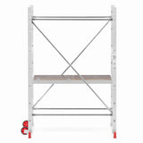 ROLSTEIGER - Aluminium - Antislip Platform - 5m Werkhoogte - Grijs