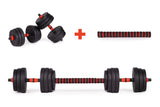 Dumbbells - verstelbaar 40 kg - zwart