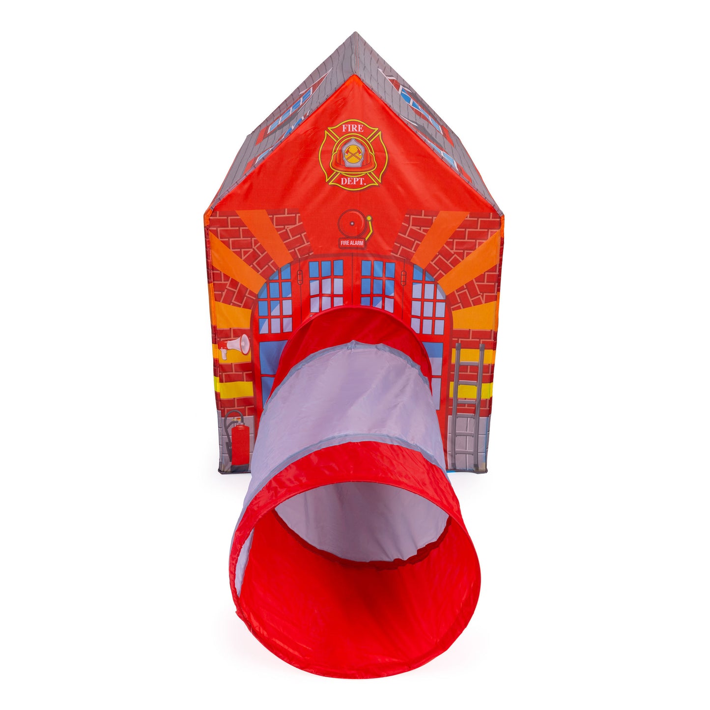 SPEELTENT - Brandweer Thema - 190x73x102 cm - Rood