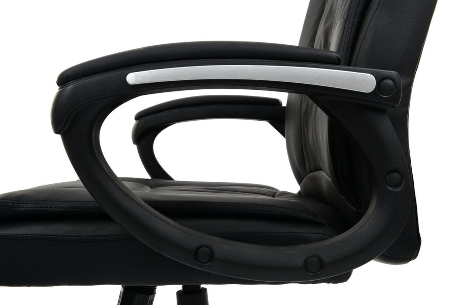 BUREAUSTOEL - Memory Foam - Verstelbaar - Zwart