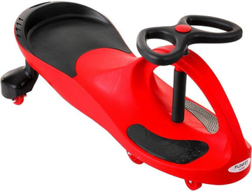 Wiggle-car - led-verlichte wielen - rood