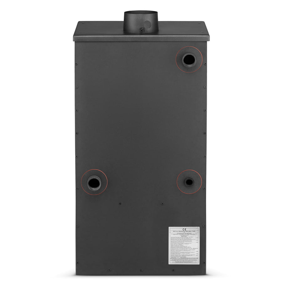 Houtkachel - 22kW Watermantel - Zwart
