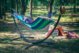 HANGMAT - Stalen Frame 220kg Weerbestendig - Zwart 220x160cm