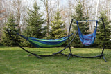 Hangmatstandaard - 2-in-1 Frame - 220 kg - Zwart
