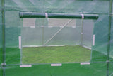 TUINKAS - 10m2 Oppervlakte - 6 Ramen - Groen - 250x200 cm