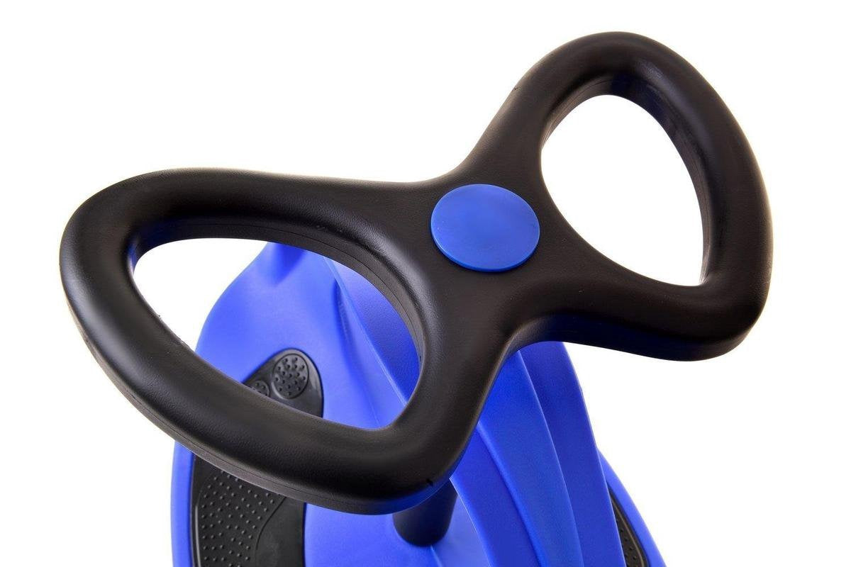 Wiggle-car - led-verlichte wielen - blauw