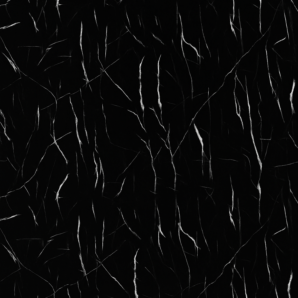 PVC Wandpaneel Milano Black Hoogglans Zwart – Waterdicht 280×122 cm