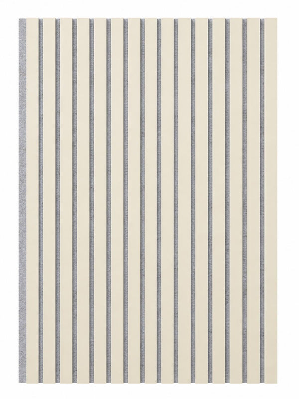 Beige Akoestisch Wandpaneel Japandi – Vilt Wandbekleding 270×60 cm