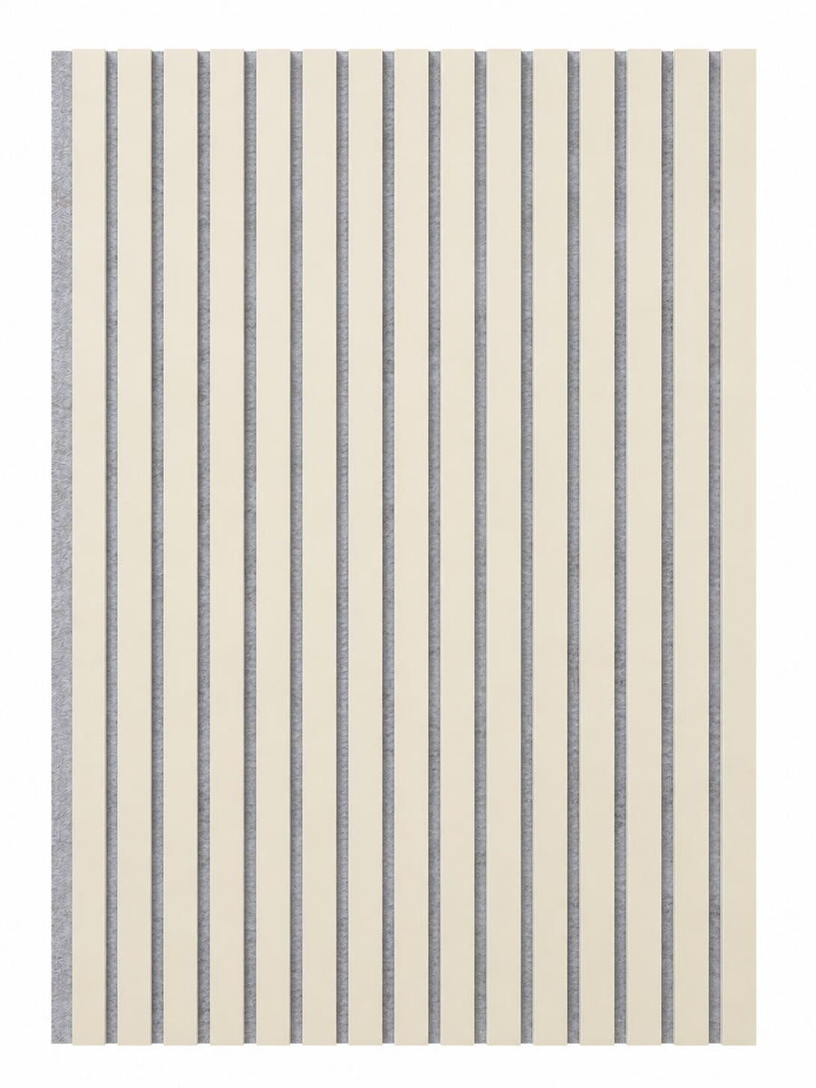 Beige Akoestisch Wandpaneel Japandi – Vilt Wandbekleding 270×60 cm