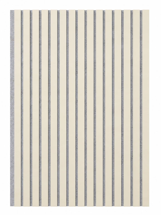 Beige Akoestisch Wandpaneel Japandi – Vilt Wandbekleding 270×60 cm