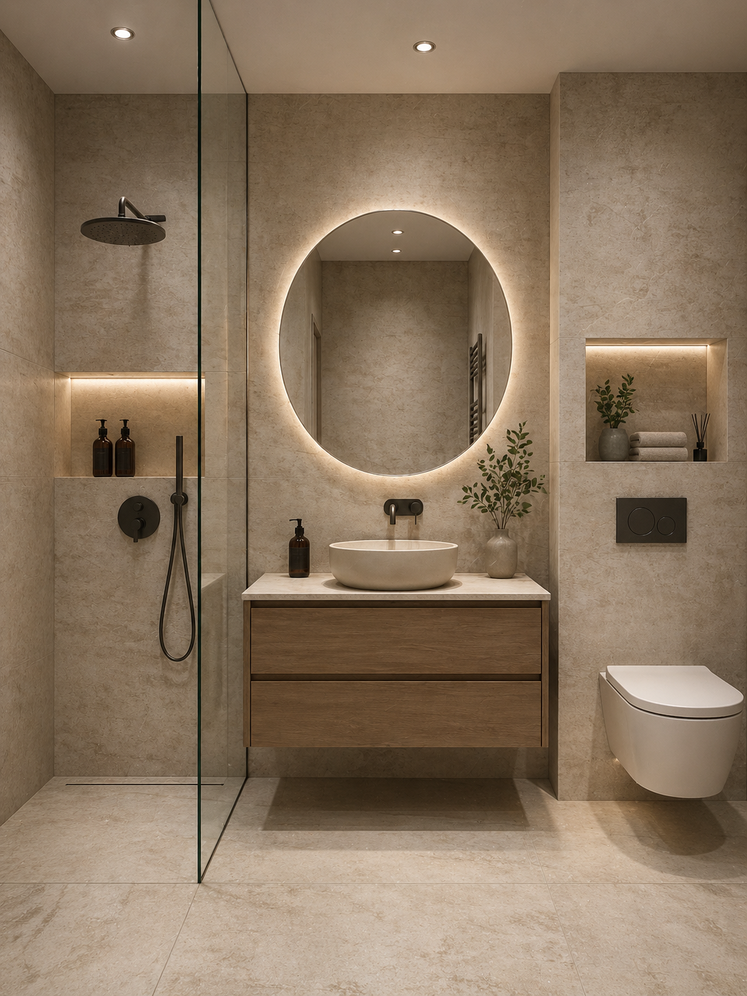 PVC Wall Panel Japandi Matt 280x122 cm