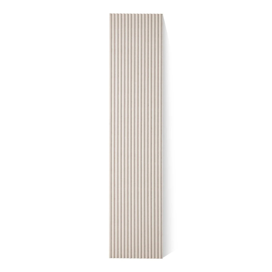 Suède Akoestisch Wandpaneel Japandi Beige – Textiel Wandbekleding 270×60 cm