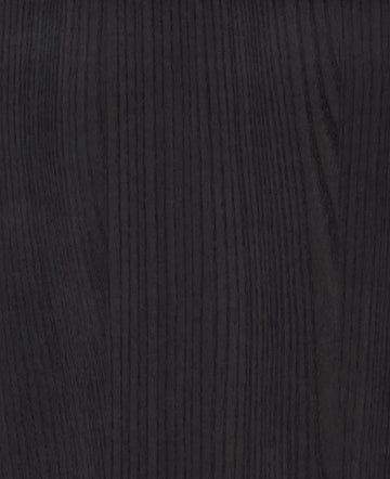 Hout paneel - Zwart eiken - 118 x 280 cm Naadloos