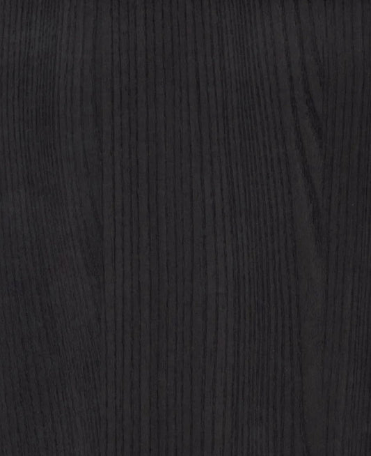 Hout paneel - Zwart eiken - 118 x 280 cm Naadloos