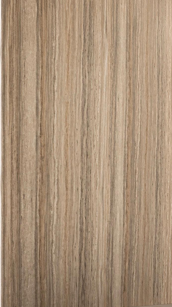 Bamboe Wandpaneel Travertin donker bruin – Naadloos Klik 280-120,5-0,8 cm