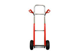STEEKWAGEN - 200kg Maximale Belasting - Zilver/Rood