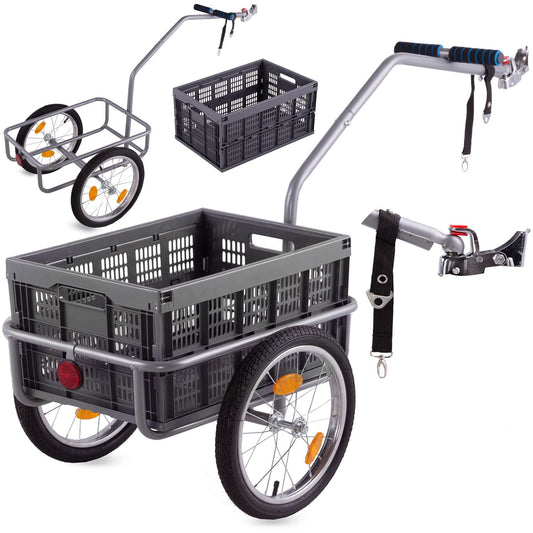 Fietskar - Max 50kg Laadvermogen - Zwart