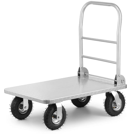 Transportwagen - 500kg Draagvermogen - Grijs