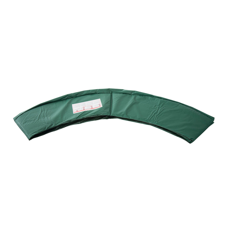 Trampoline randafdekking - pvc en foam - groen 244 cm