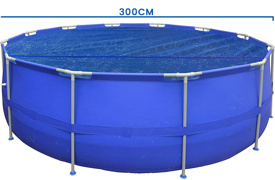 ZWEMBAD SOLAR COVER - Thermische Opwarming - 300 cm - Blauw