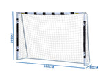 VOETBALDOEL - staal constructie - 300x200x90 cm