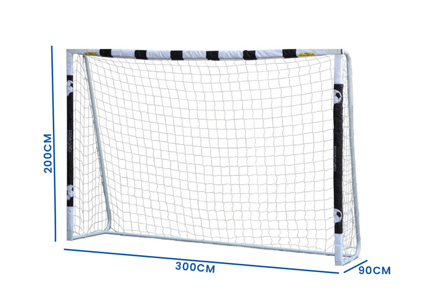 VOETBALDOEL - staal constructie - 300x200x90 cm